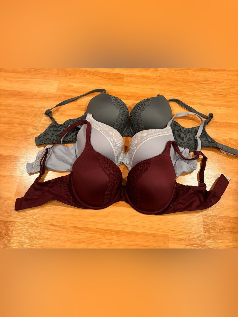 Victorias Secret Perfect Shape Bras- Bundle of 3